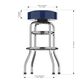 Imperial International Dallas Cowboys Bar Stool in Viny Navy, , large