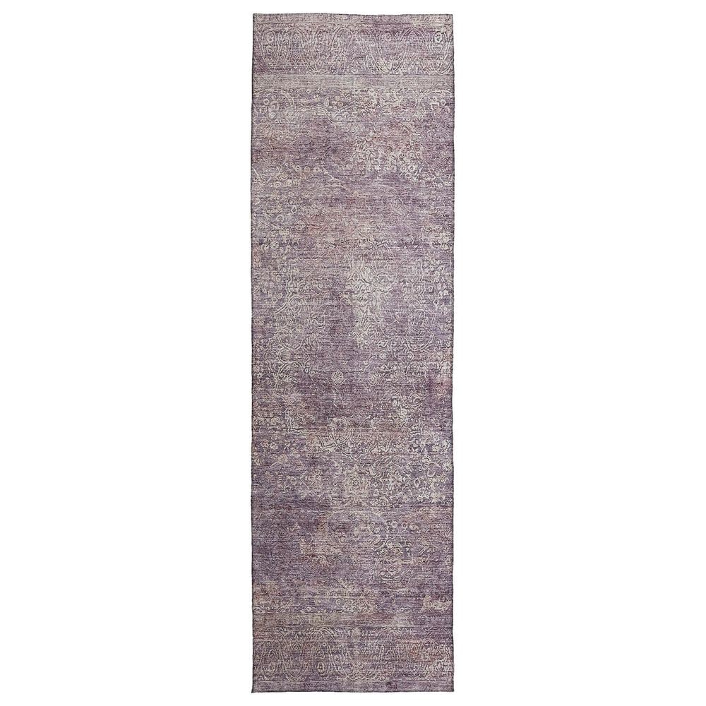 Dalyn Rug Company Burano BU10 2"3" x 7"6" Plum Indoor/Outdoor Runner, , large