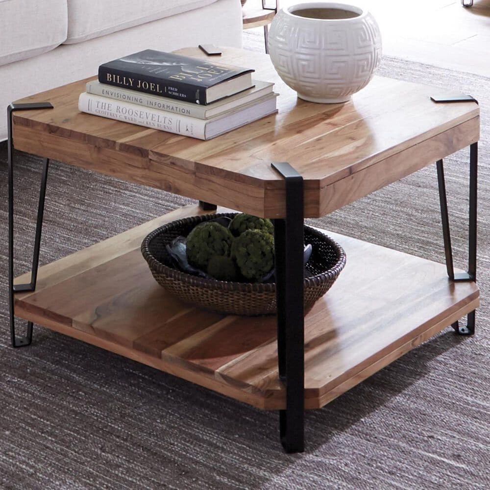 Bolton Furniture Ryegate Cube Coffee Table in Natural, , large
