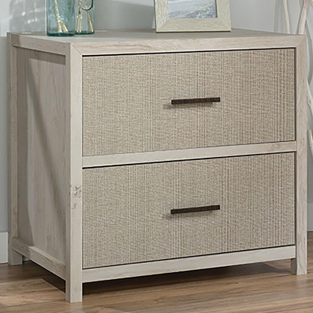 Sauder Pacific View Lateral File Cabinet in Chalked Chestnut and Seagrass, , large