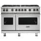 Viking Range 48" Natural Gas Range with 8 Burners in Stainless Steel, , large