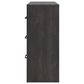 Ashley Hollivern 6-Drawer Dresser in Dark Gray, , large