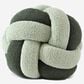 Sunday Citizen 12" Round Knot Throw Pillow in Sage and Moss, , large