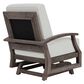 Lloyd Flanders Frontier Outdoor Spring Rocker Lounge Chair in Bright Side Fog, , large