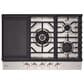 LG Studio Studio 30" Gas Cooktop with EasyClean in Stainless Steel, , large
