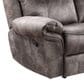 Steve Silver Nashville Manual Reclining Sofa with Drop Down Console in Grey, , large