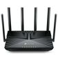 TP Link Archer Tri-Band 6-Stream Wi-Fi 6E Router in Black, , large