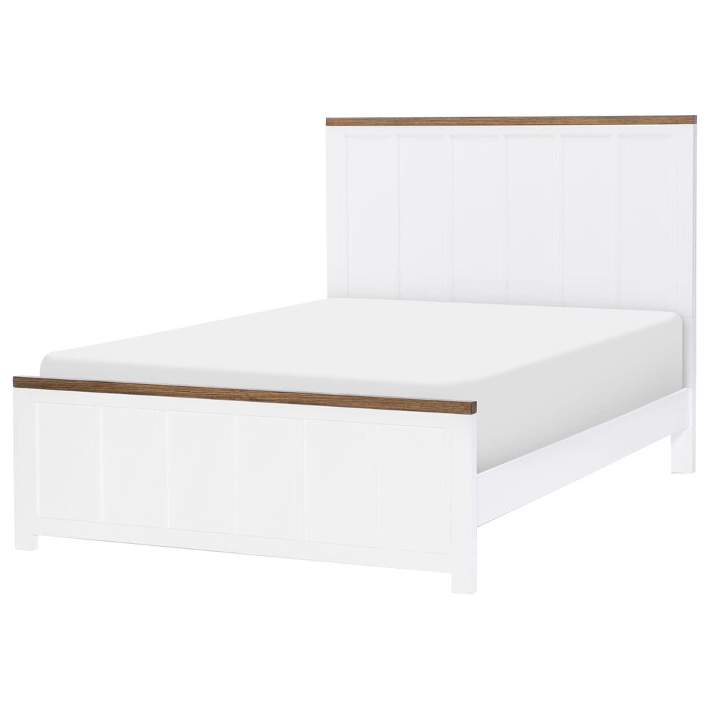 Legacy Classic Dutton 4-Piece Full Bedroom Set in Natural White, Toasted Coconut and Aged Black, , large