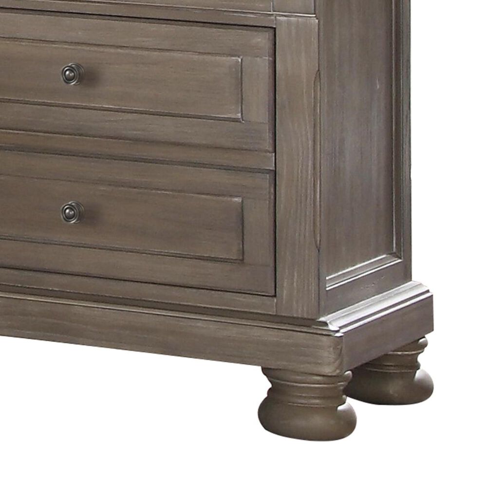 New Heritage Allegra Nightstand in Pewter, , large