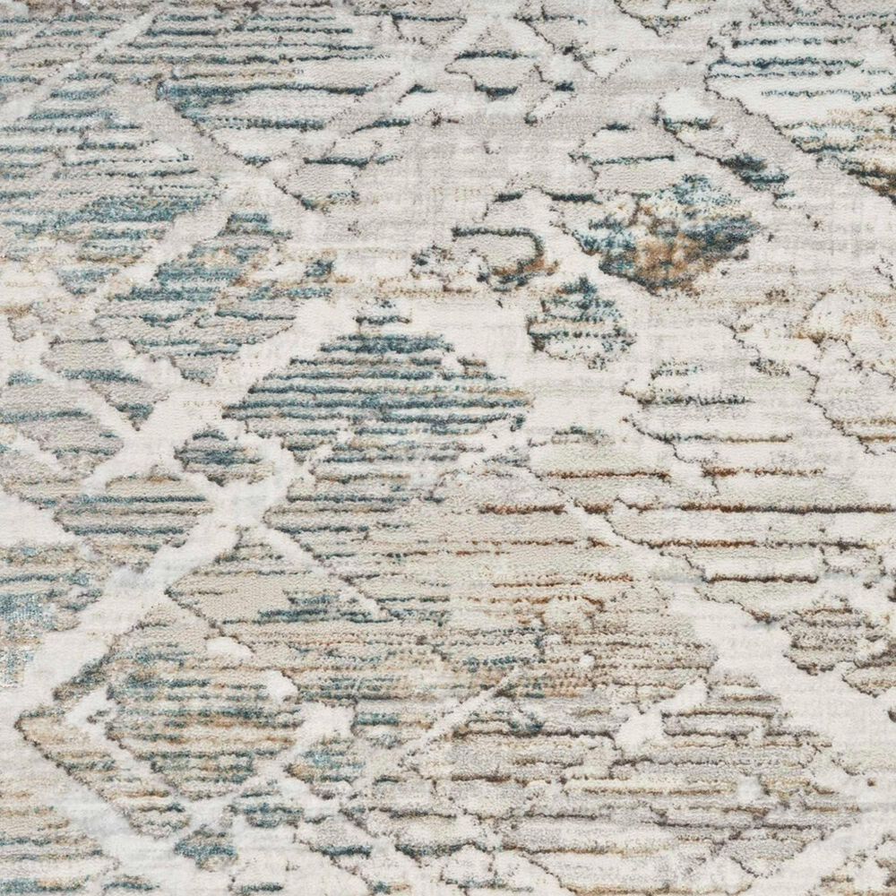 Nourison Glitz GLZ11 Grey and Multicolor 9&#39; x 12&#39; Area Rug, , large