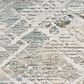Nourison Glitz GLZ11 Grey and Multicolor 9" x 12" Area Rug, , large