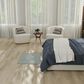 Nourison Courtyard Ivory and Aqua 2" x 3" Indoor/Outdoor Area Rug, , large