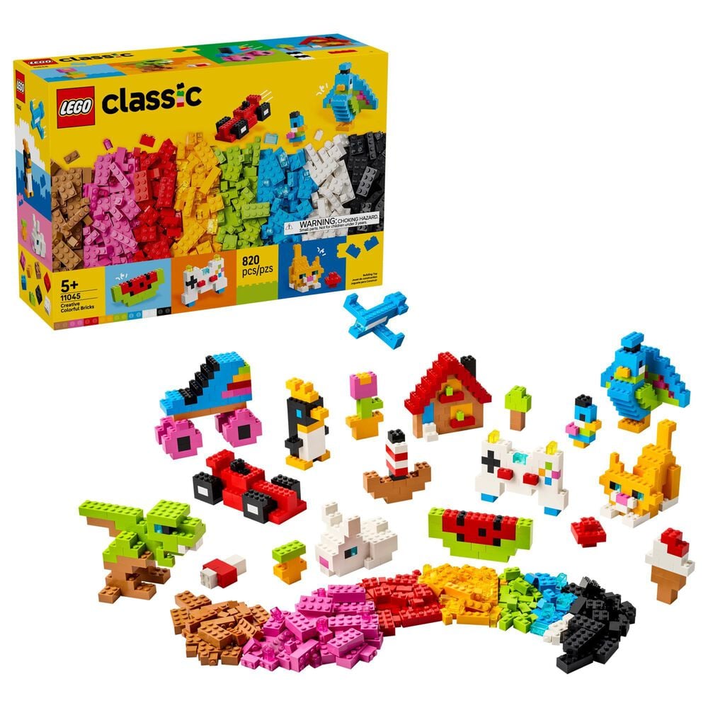 LEGO Classic Creative Colorful Bricks Building Set