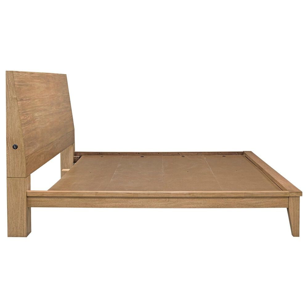 Ashley Sherbana King Panel Bed  in Light Brown, , large