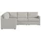Home Styles Flex 5-Piece Stationary L-Shaped Sectional in Frost, , large