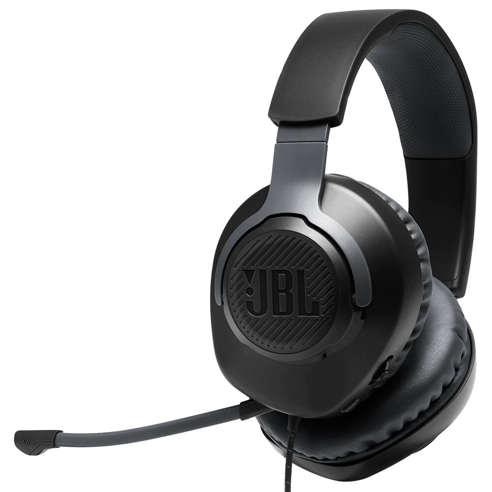 JBL Quantum 100 Gaming Headset with Boom Mic in Black, , large