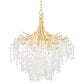Troy Lighting Genoa 9-Light Chandelier in Gold Leaf, , large