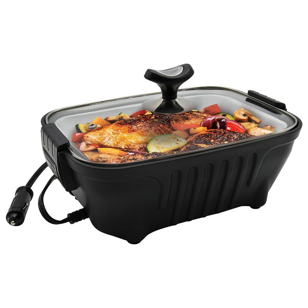 RoadPro 12-Volt Portable Roaster, , large