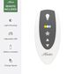 Hunter 52" Malden Matte Black Ceiling Fan with LED Light Kit and Handheld Remote, , large