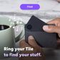 Tile by Life360 Tile Slim - Bluetooth Tracker - Black, , large