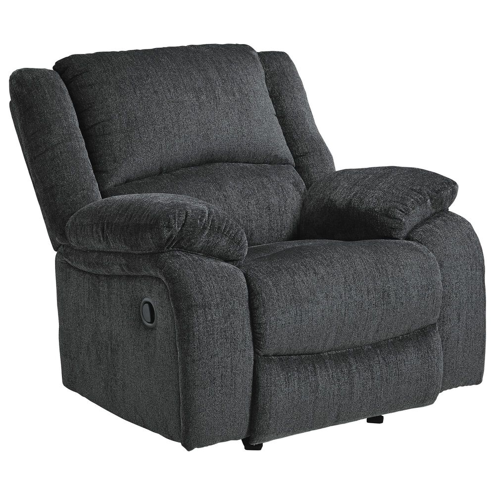 Ashley Draycoll Power Reclining Sofa and Recliner Set in Slate, , large