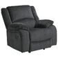 Ashley Draycoll Power Reclining Sofa and Recliner Set in Slate, , large
