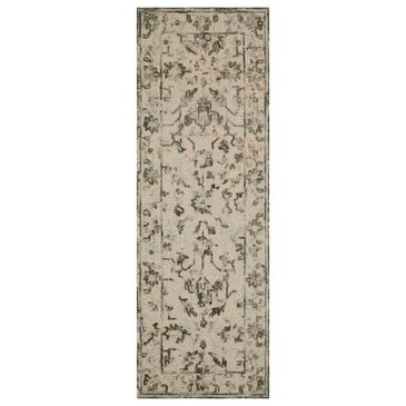 Loloi II Halle HAE-05 2"6" x7"6" Gray and Sky Runner, , large