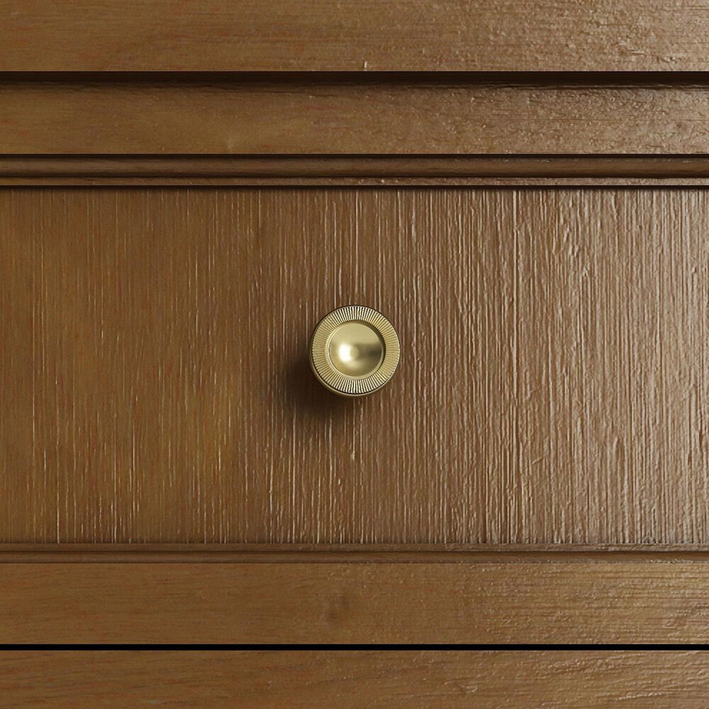 James Martin Vanities Brookfield 36&quot; Single Bathroom Vanity Cabinet in Honey Oak, , large