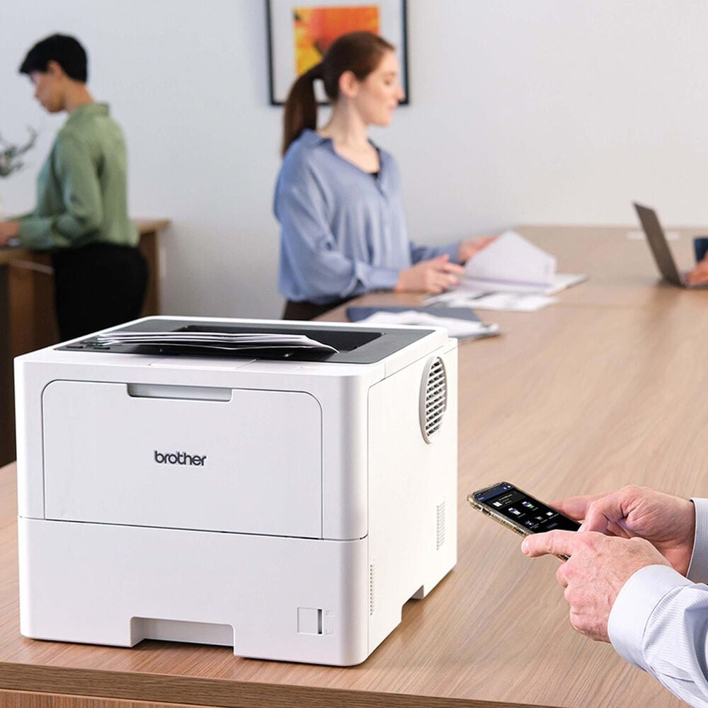 Brother HL?L6210DW Business Monochrome Laser Printer,Large Paper Capacity, Wireless Networking, , large