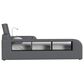 Mayberry Hill Valari Full Bed with Electronic Features in Grey, , large