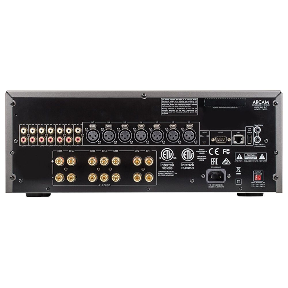 HTC 7-Channel Power Amplifier in Black, , large