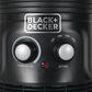 Black+Decker 360 Degree Surround Personal Portable Heater and Fan in Black, , large
