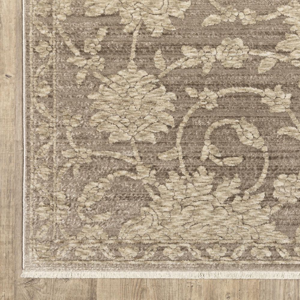 Oriental Weavers Capella Grey and Beige 9&#39;10&quot; x 12&#39;10&quot; Area Rug, , large