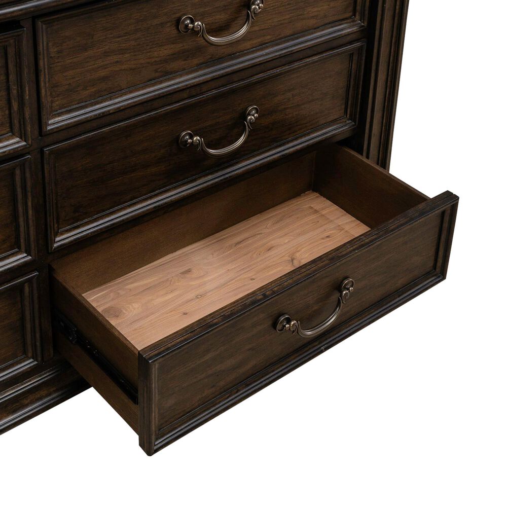 Belle Furnishings Provence Park 8-Drawer Dresser Only in Chateau Brown, , large
