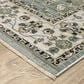 Oriental Weavers Keira KEI07 Blue and Green 3"3" x 5" Area Rug, , large