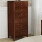 Butler Specialty Company Nora 6-Drawer Lingerie Chest in Walnut, , large