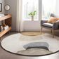 Dalyn Rug Company Odyssey OY17 Taupe 8" Round Area Rug, , large