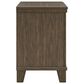 Ashley Queen Bed and Two Nightstands in Medium Brown, , large