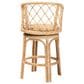 Baxton Studio Ayu Swivel Counter Stool in Light Honey, , large