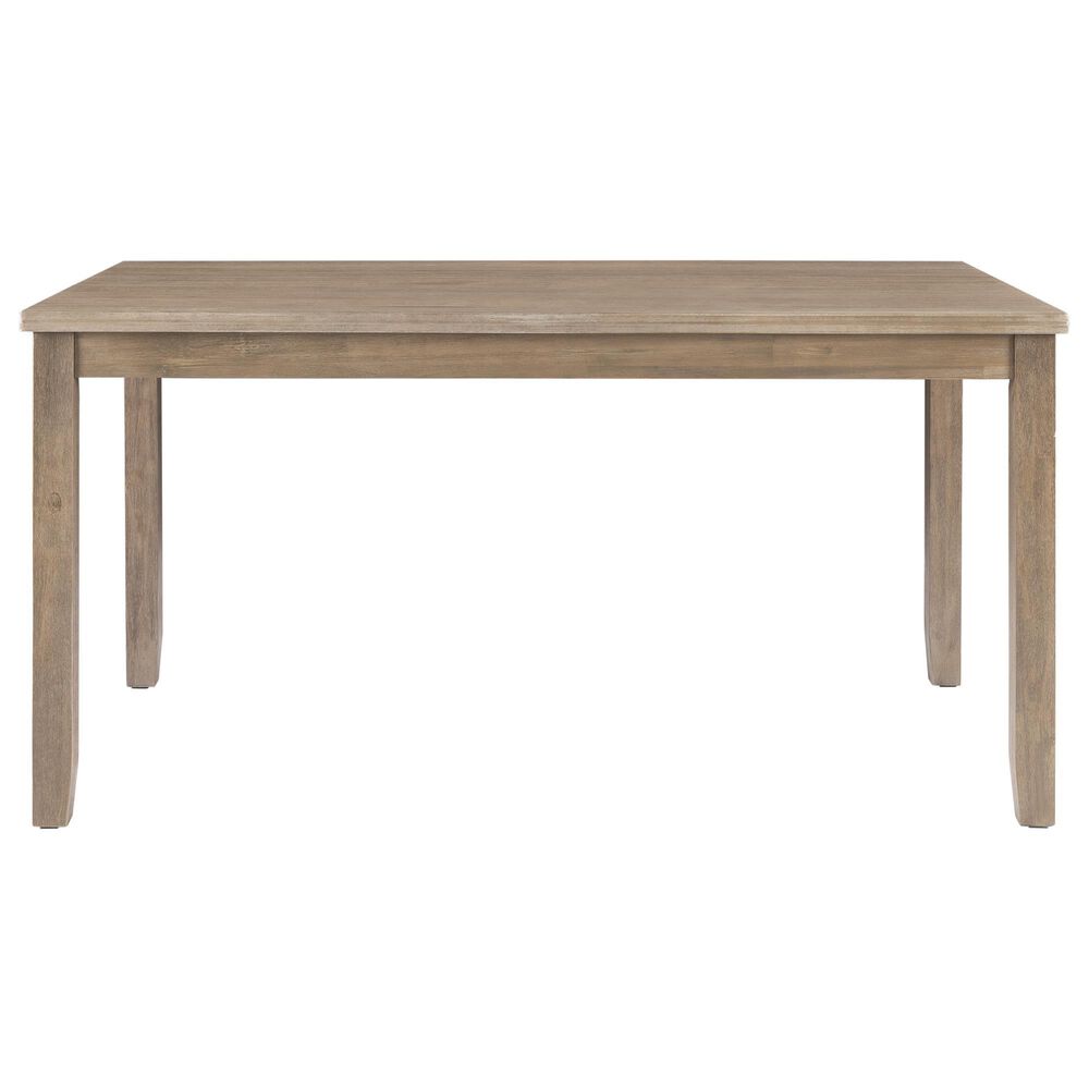 Linon Home Decor Jorissen Dining Table in Grey Wash - Table Only, , large