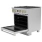 Monogram 30" Dual-Fuel Professional Range with 4 Burners in Stainless Steel, , large