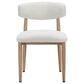 Zuo Modern Bege Side Chair in White, , large