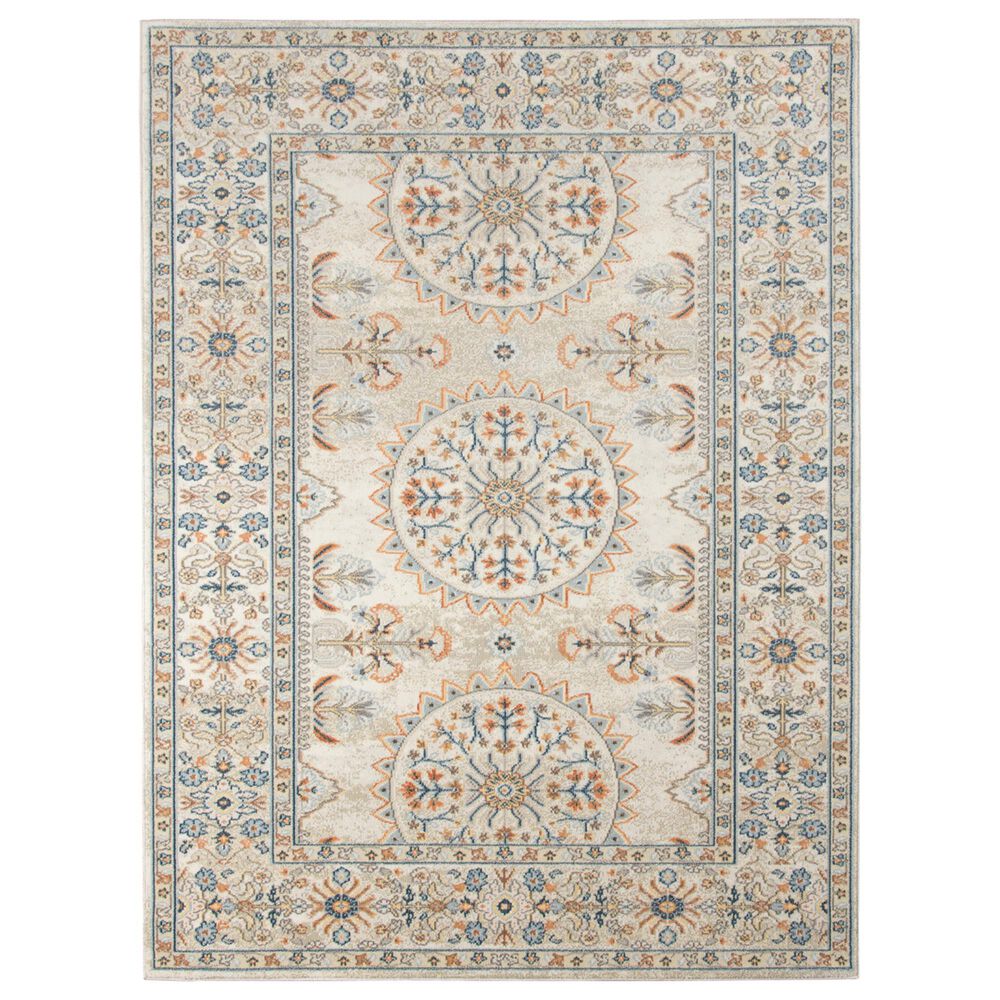 Amer Rugs Bohemian BHM-8 2" x 3" Beige Area Performance Rug, , large