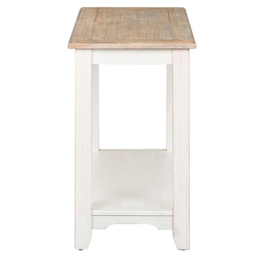 Belle Furnishings Summerhill Sofa Table in Soft White Wash, , large