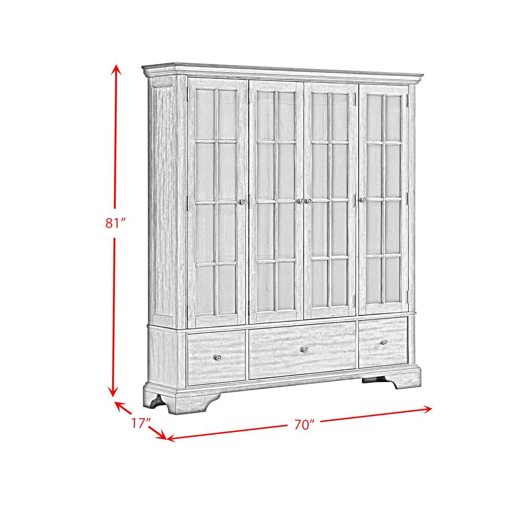 ELEMENTS Phillipe Curio Top and Base in Cherry, , large