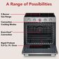KitchenAid 30" Smart Slide-in Gas Range in PrintShield Stainless Steel, , large