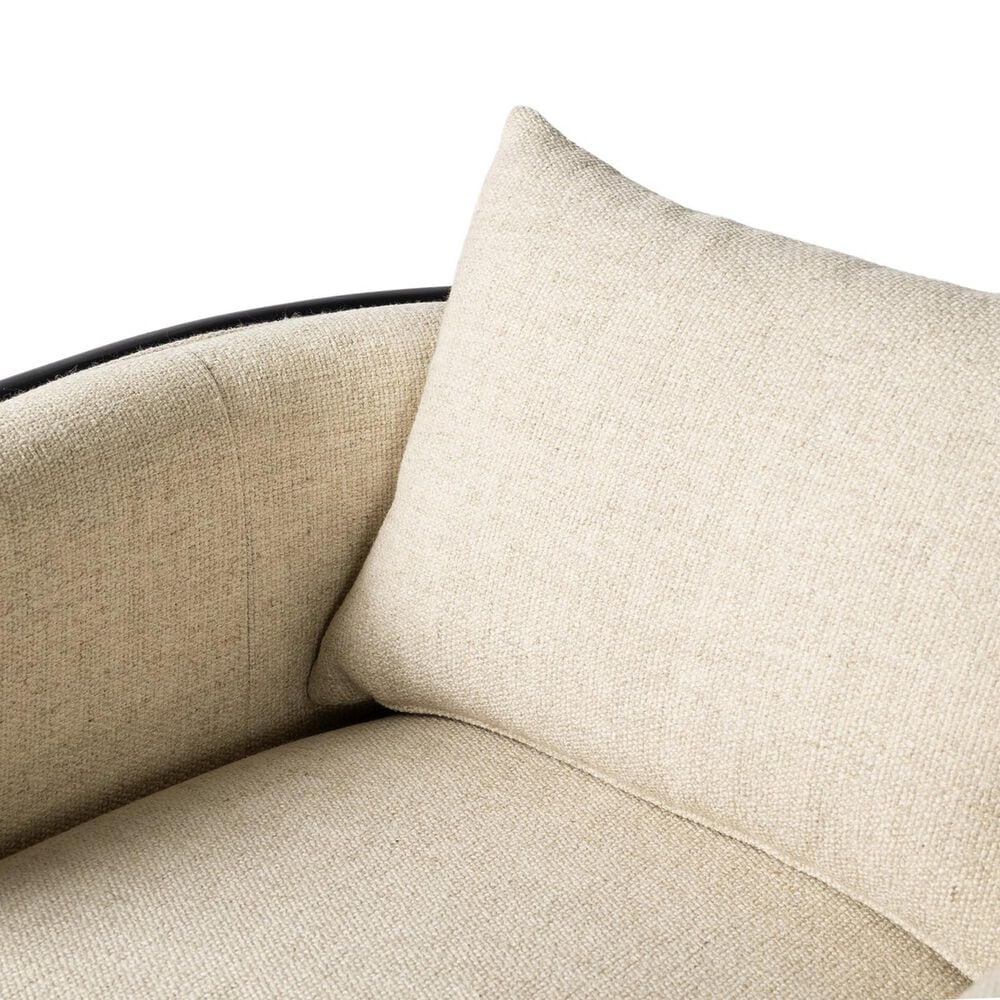 Four Hands June Swivel Chair in Thames Cream, , large