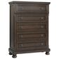 Mayberry Hill Kingston 5-Piece Queen Bedroom Set in Rich Walnut, , large