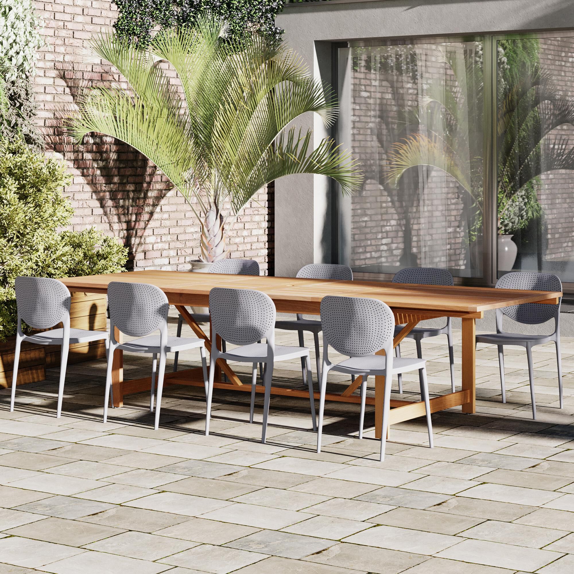Amazonia 9 new arrivals piece dining set