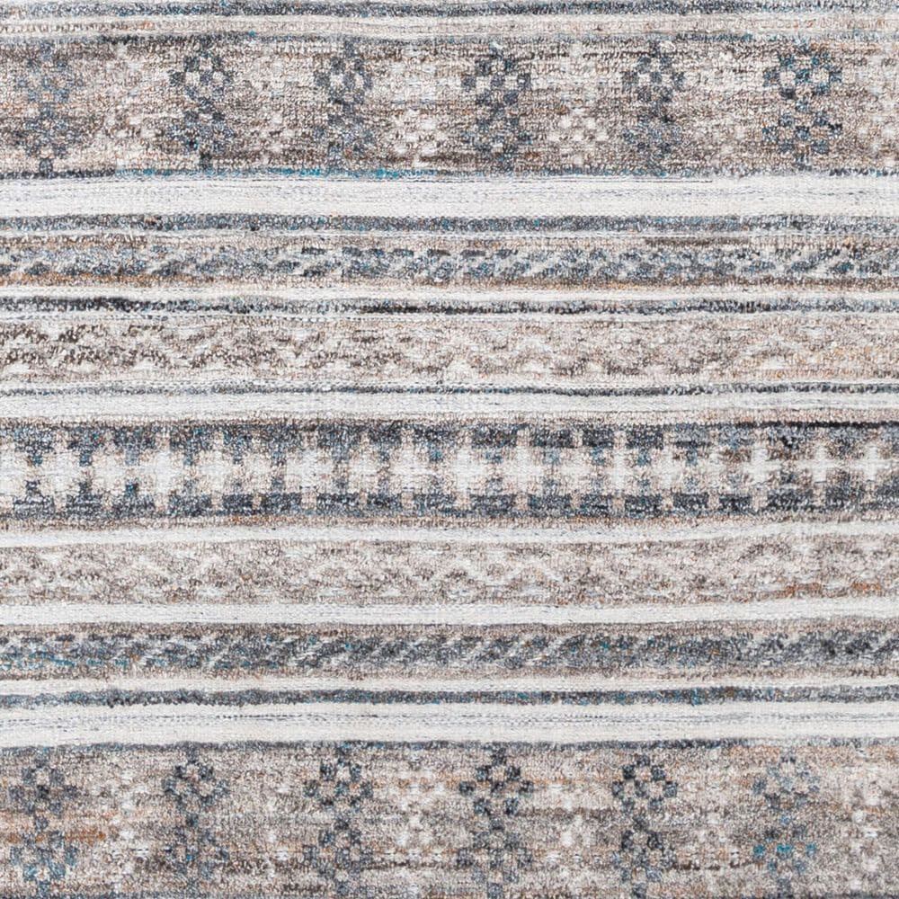 Surya Pompei Brown, Off-White, Light Gray, Black, Dark Blue and Charcoal 10&#39; x 14&#39; Area Rug, , large